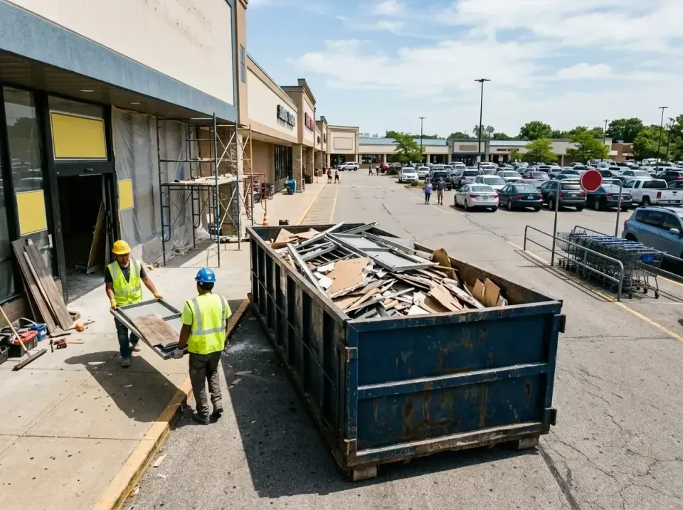 retail-store-renovation-debris-003 — frequently asked questions, Roll-off Dumpster Rentals in Saddlebrooke, AZ